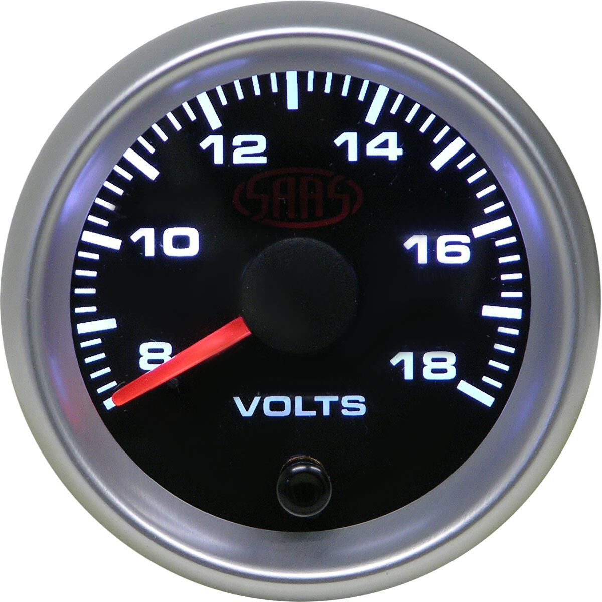 SAAS Volt Gauge - Black, 52mm, , scaau_hi-res