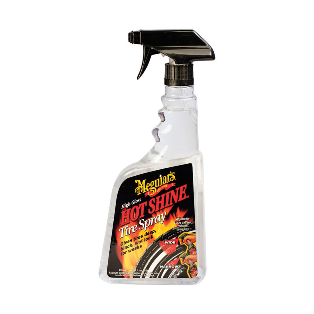 Meguiar's Hot Shine Tyre Spray 710mL, , scaau_hi-res