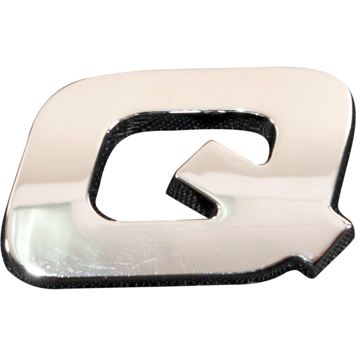 SCA 3D Chrome Badge Letter Q, , scaau_hi-res