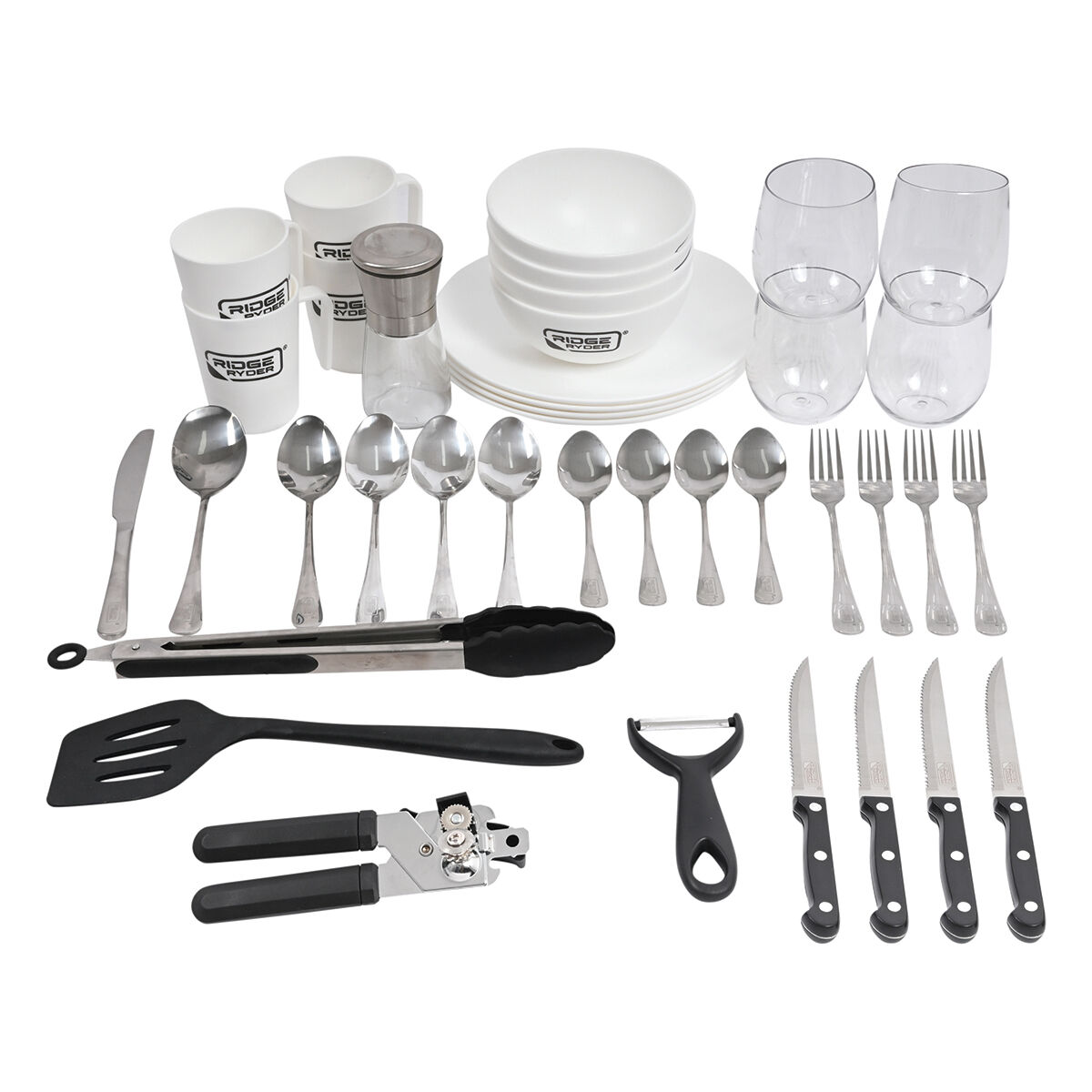 Ridge Ryder 39 Piece Portable Camp Kitchen, , scaau_hi-res