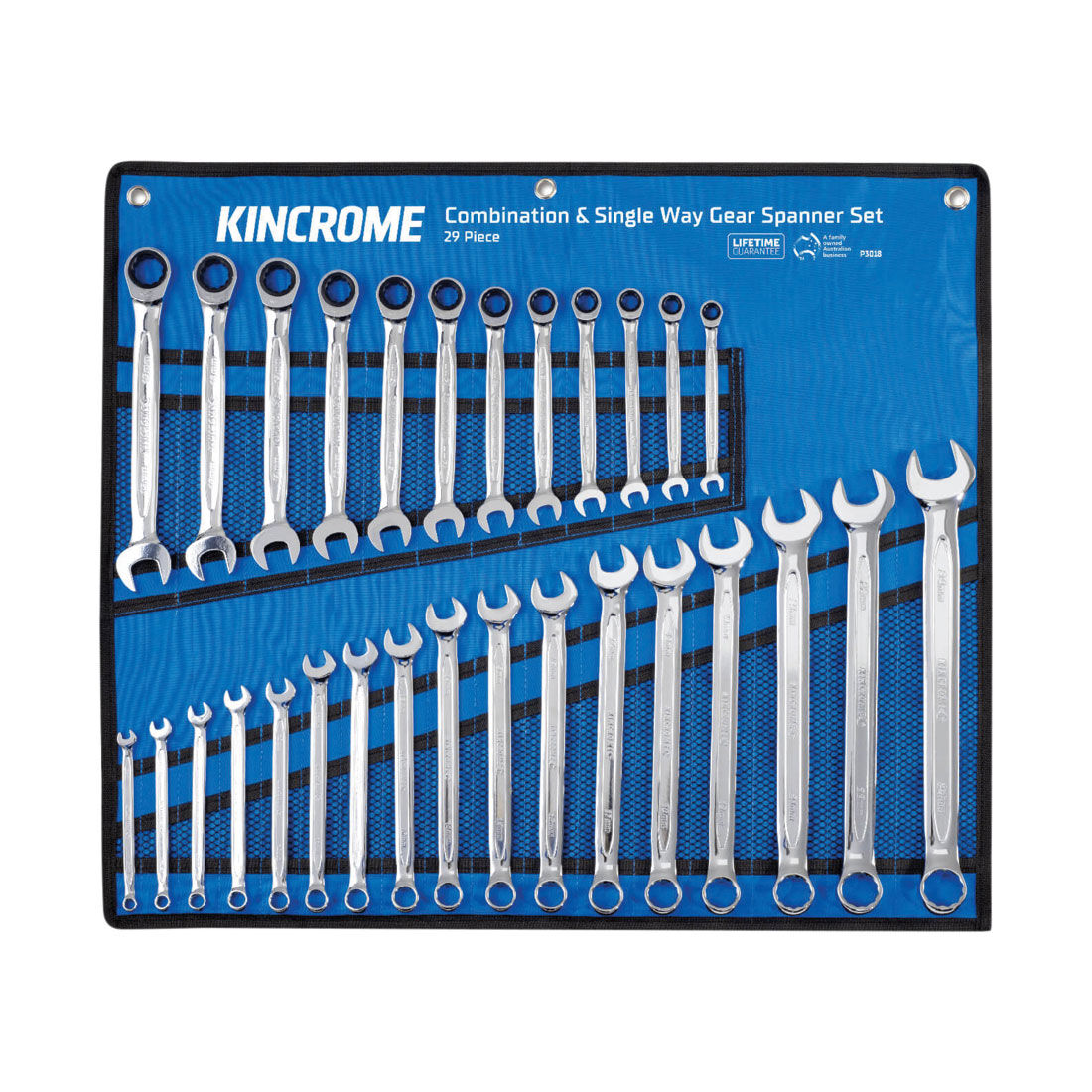 Kincrome 29 Piece Combination Gear and Spanner Set, , scaau_hi-res