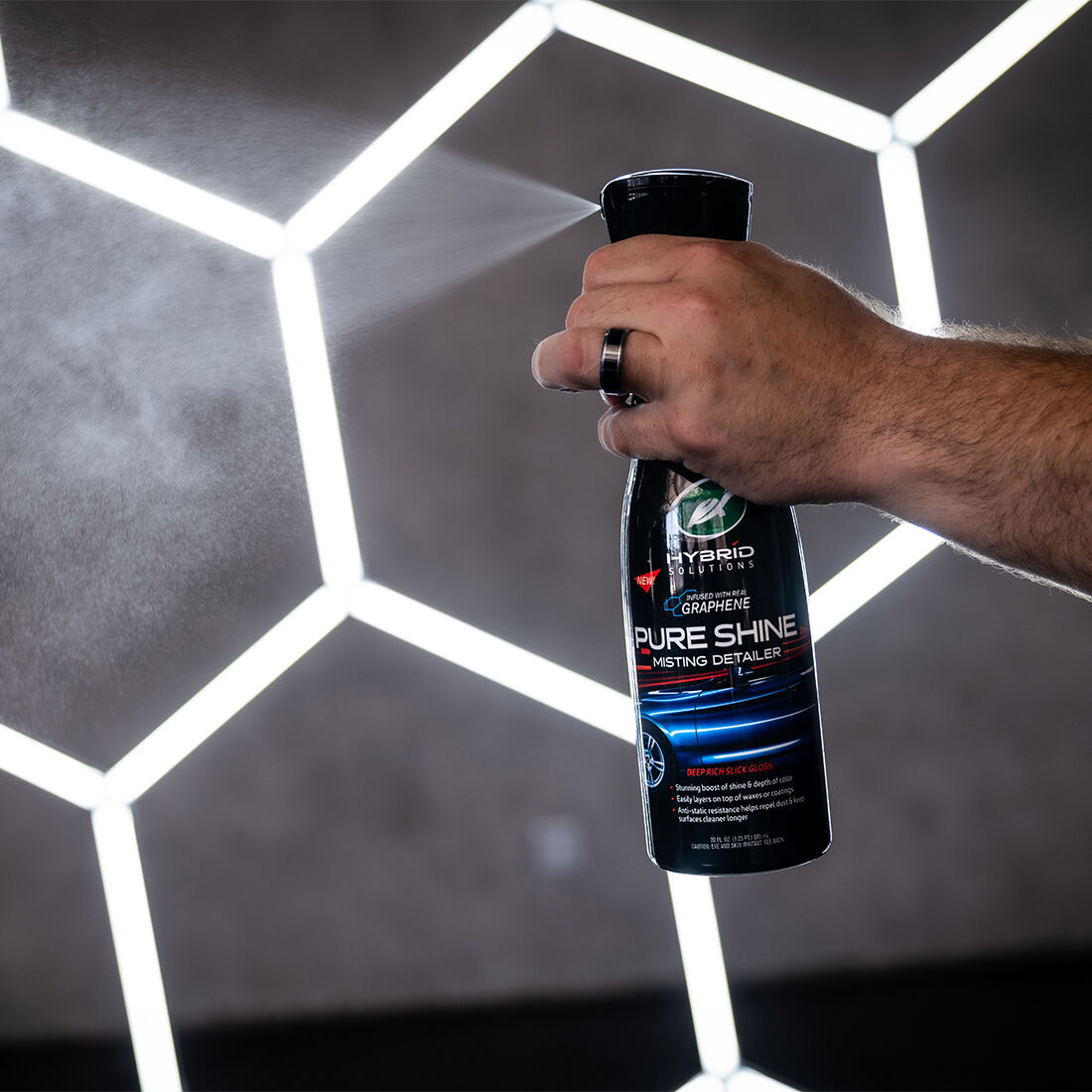 Turtle Wax Hybrid Solutions Pure Shine Misting Detailer, , scaau_hi-res