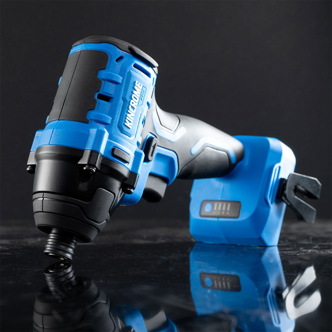 Kincrome PT18 18V 2 Piece Brushless Drill & Impact Driver Kit 2.0Ah, , scaau_hi-res