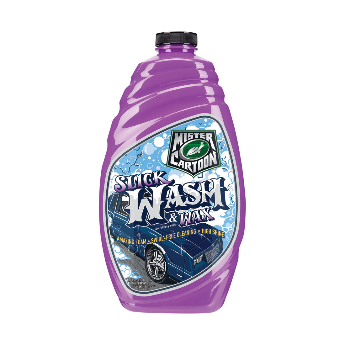 Turtle Wax x Mister Cartoon Wash & Wax Slick 1.42 Litre, , scaau_hi-res