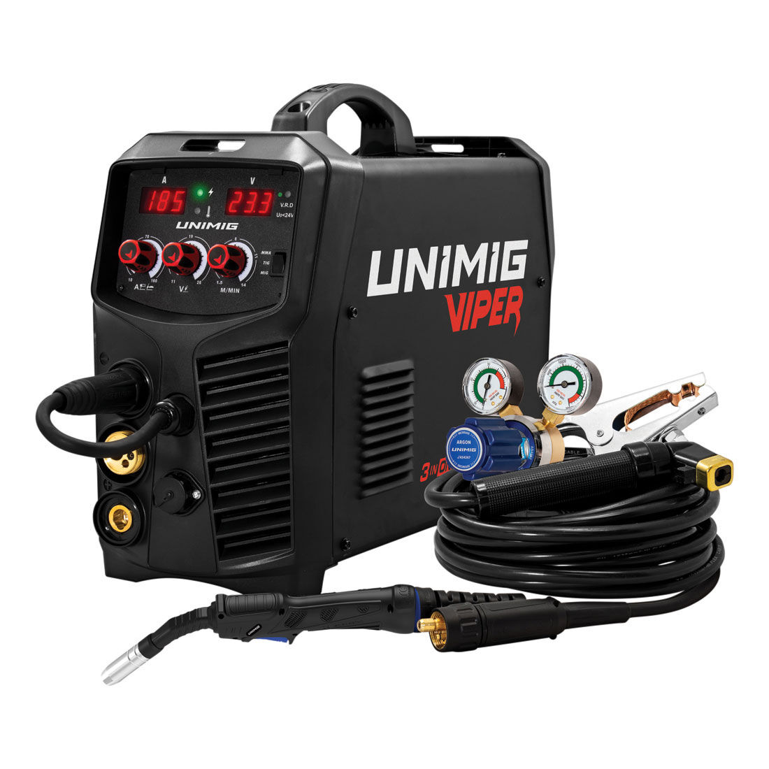 UNIMIG Viper 185 Multiprocess Welder, , scaau_hi-res