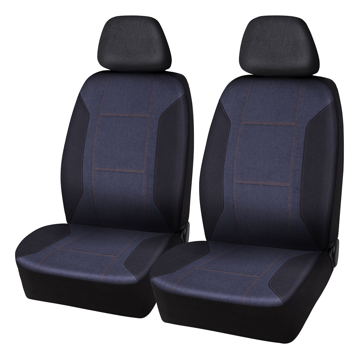 CalTrend® - Chevy Kodiak 2000 Smart Denim® Custom Seat Covers - TRUCKiD.com