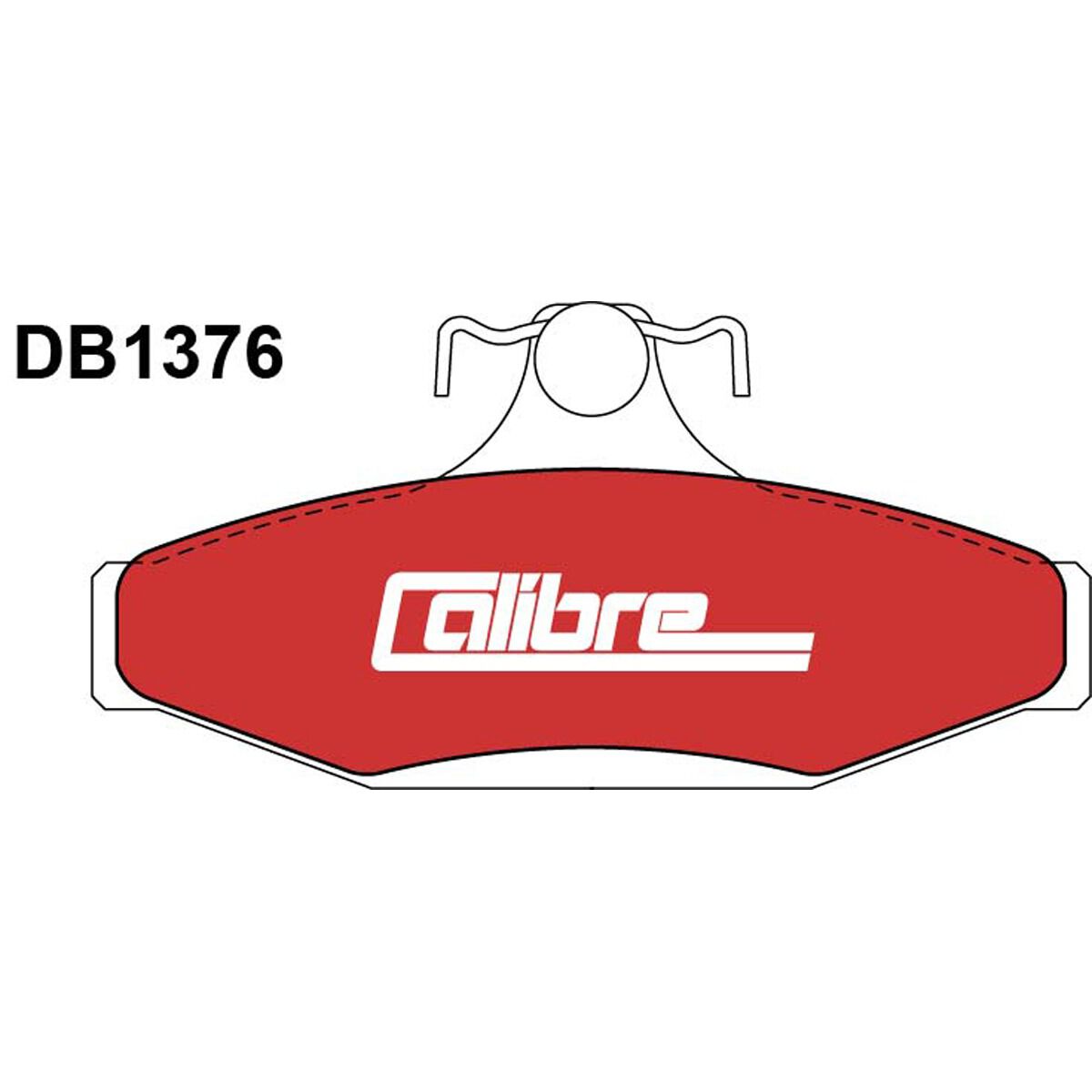 Calibre Disc Brake Pads DB1376CAL, , scaau_hi-res