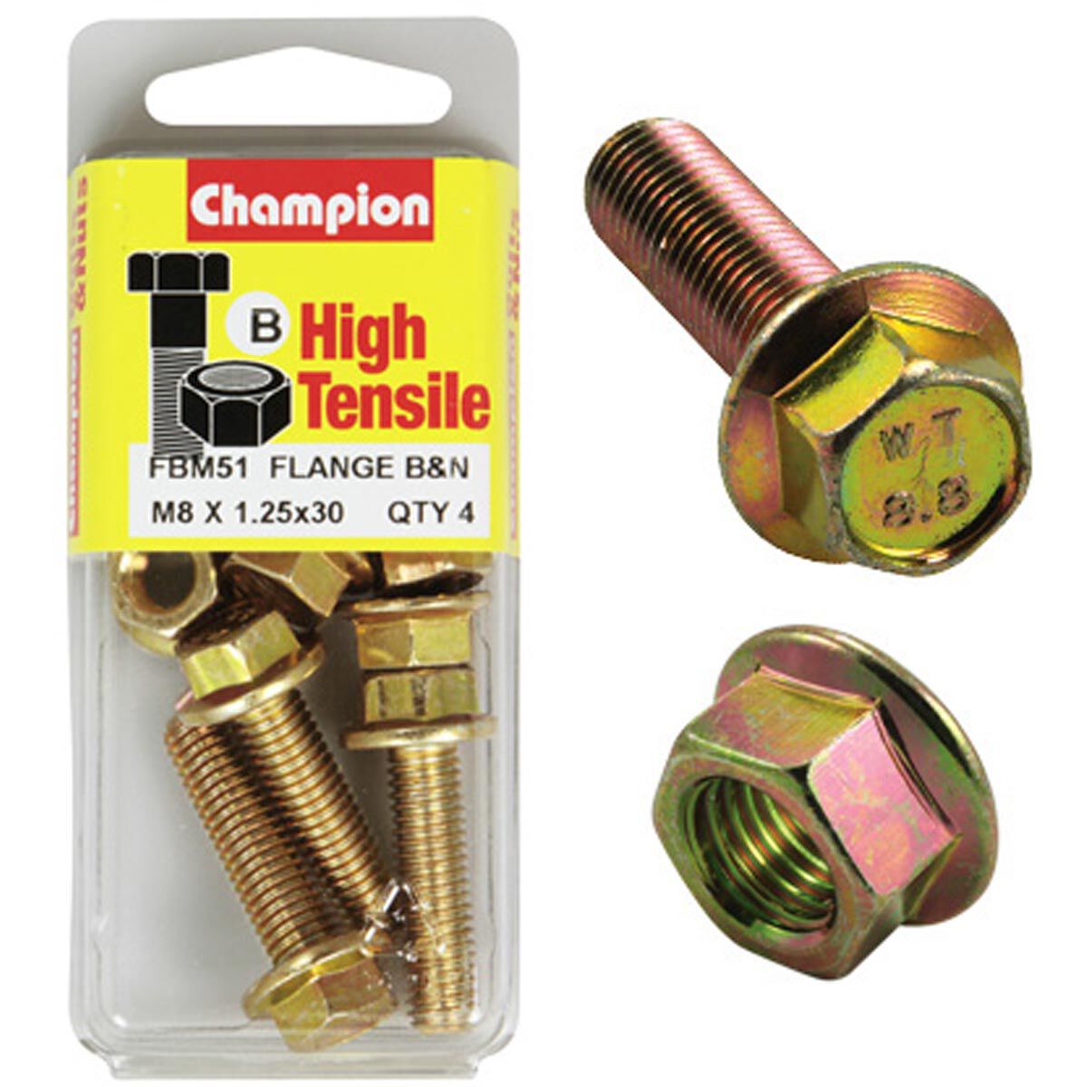 Champion Brass Pack Hex Taper Plug HC51, 1/4
