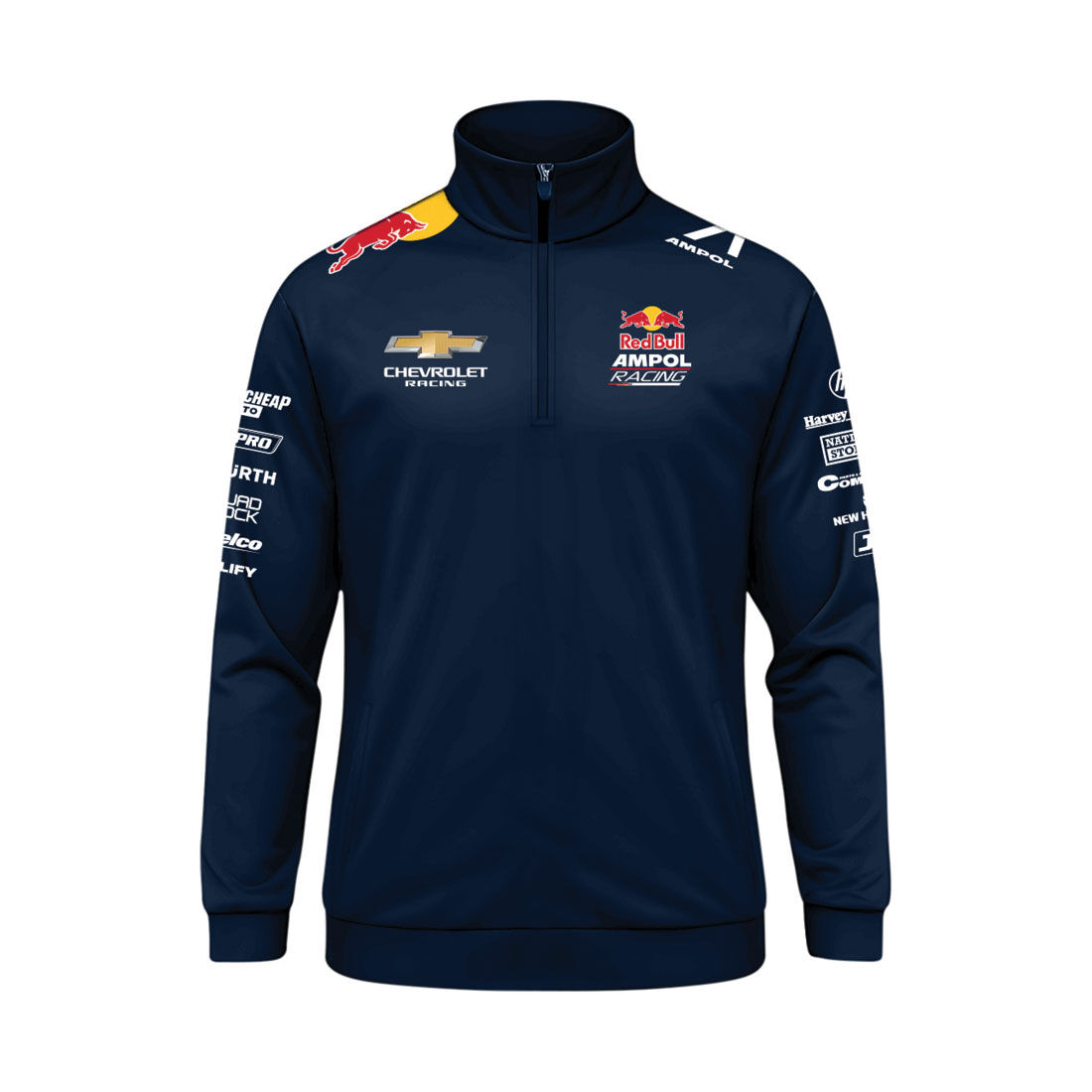 Red Bull Ampol Racing 2024 Mens Team Light Weight Jacket Blue S, Blue, scaau_hi-res