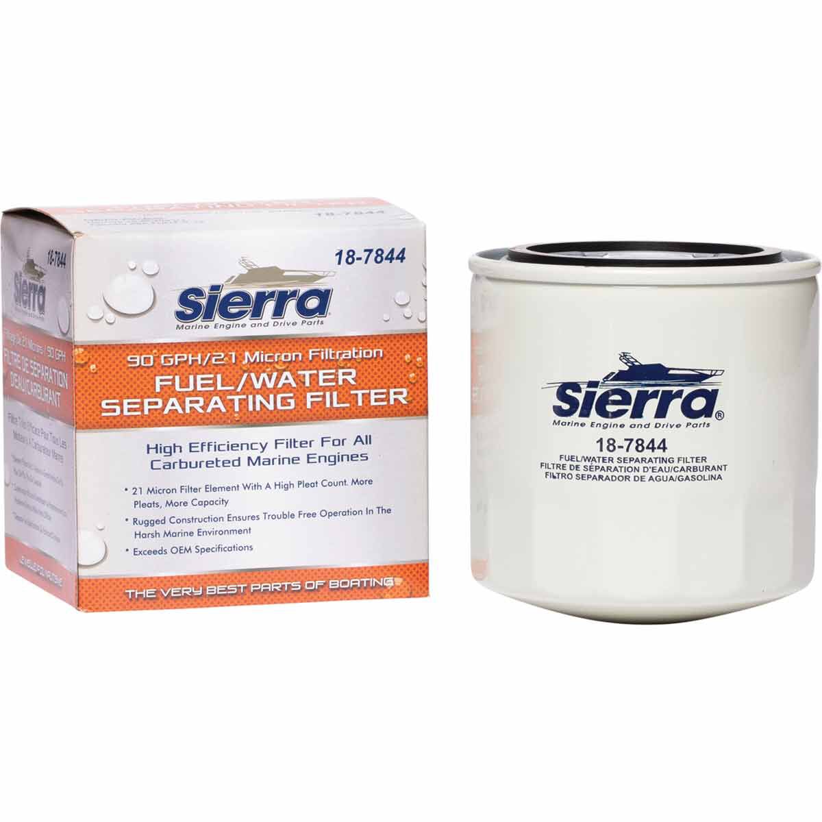 Sierra 21 Micron Fuel/Water Separating Filter - S-18-7844