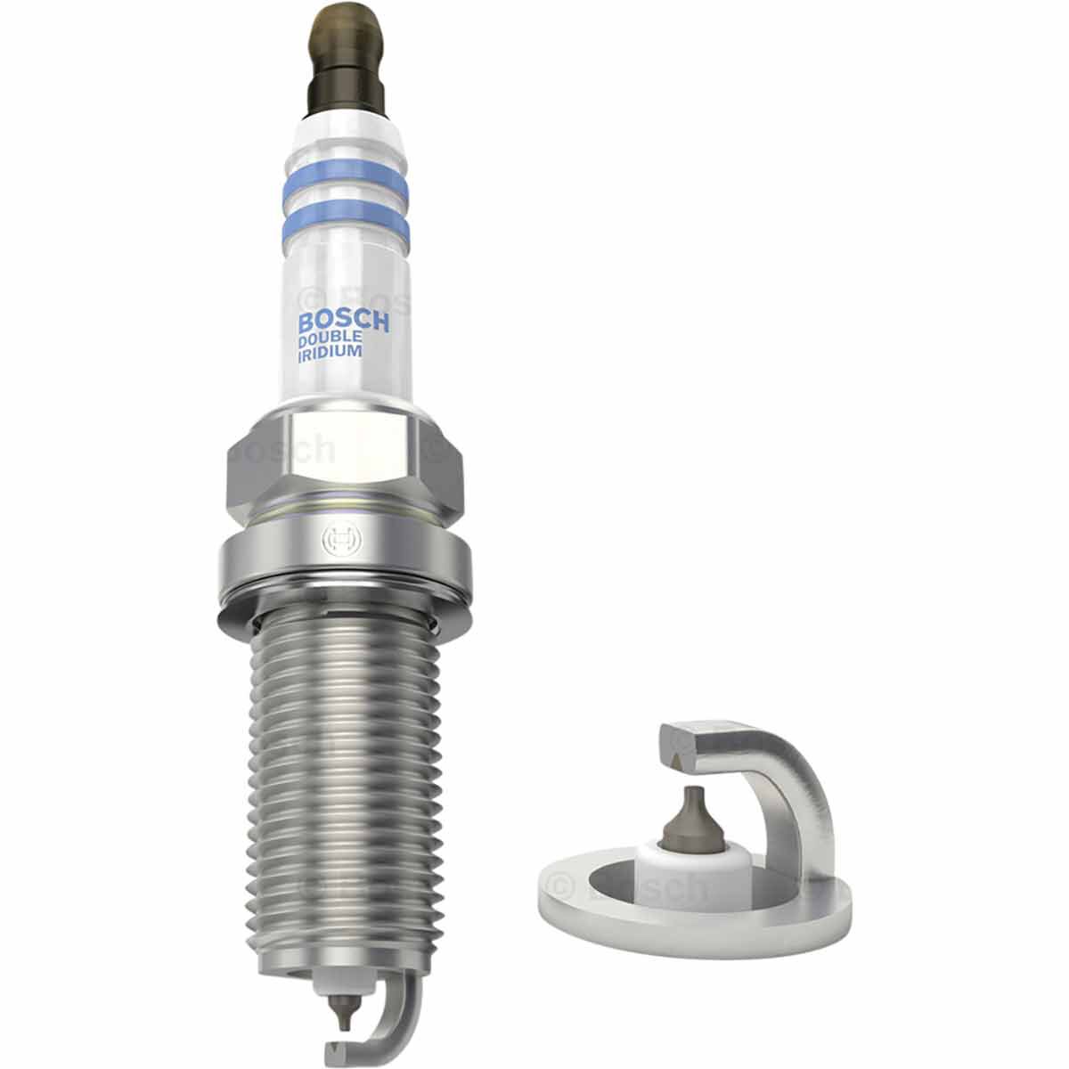 Bosch Iridium Spark Plug Single FR7NI33, , scaau_hi-res