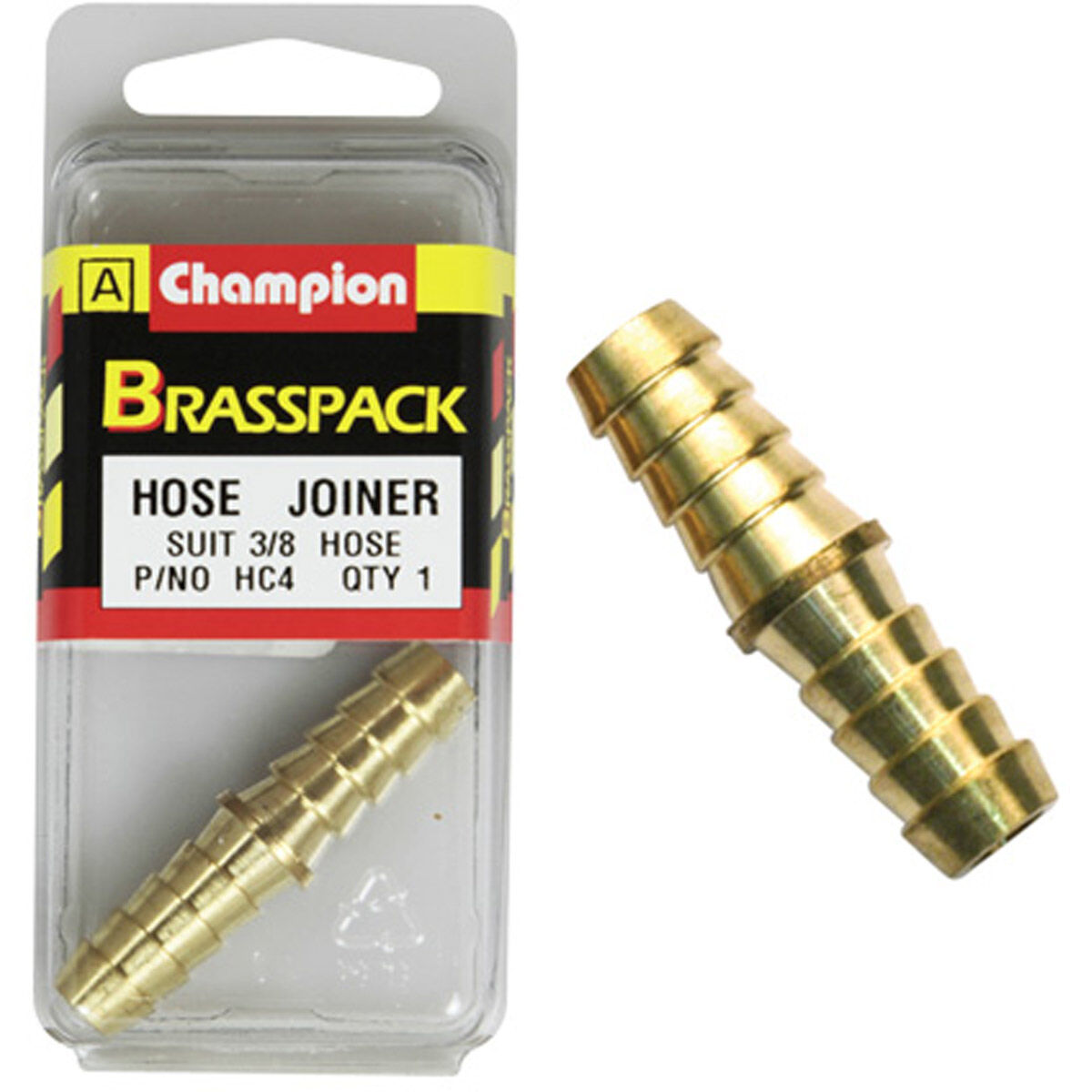 Champion Brass Pack Hex Taper Plug HC50, 1/8