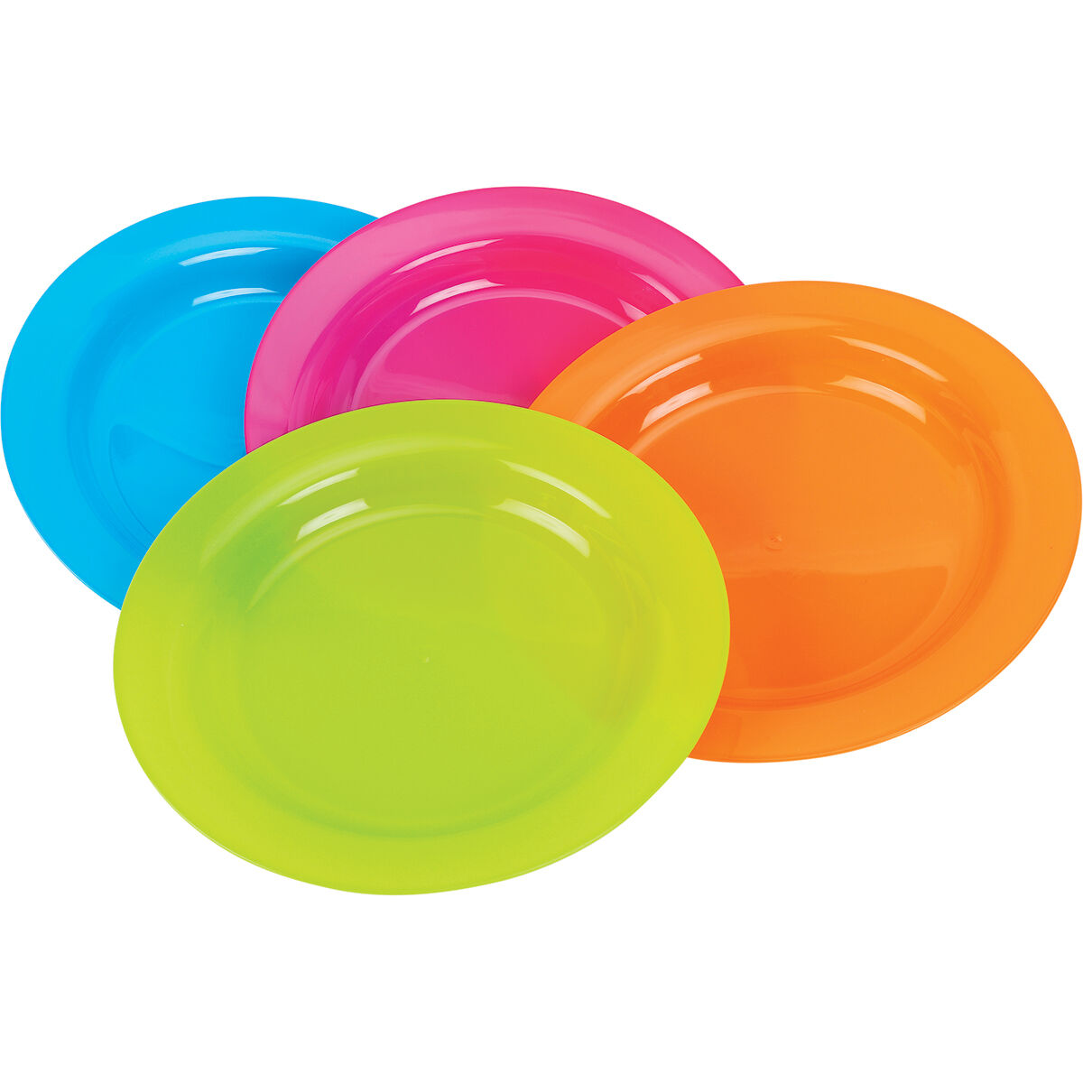 Ridge Ryder Plastic Plate 4pk 24cm, , scaau_hi-res