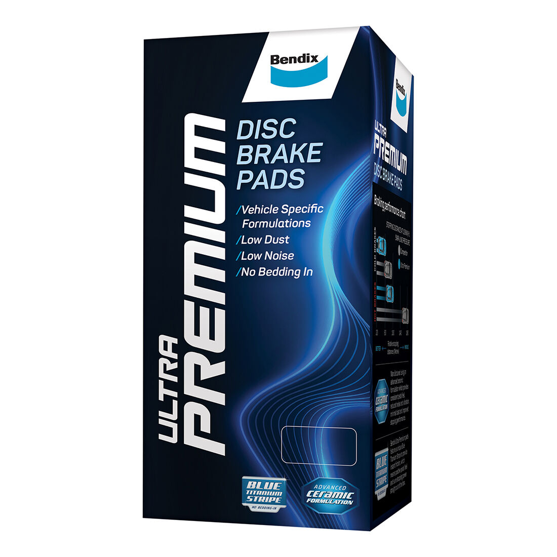 Bendix Ultra Premium Disc Brake Pads - DB1786UP, , scaau_hi-res
