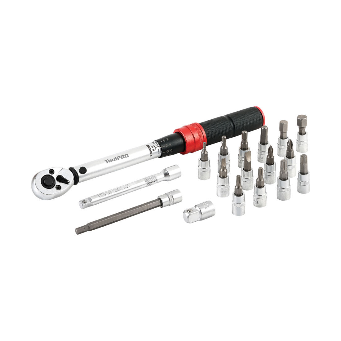 ToolPRO Bicycle Torque Wrench Kit 1/4" Drive, , scaau_hi-res