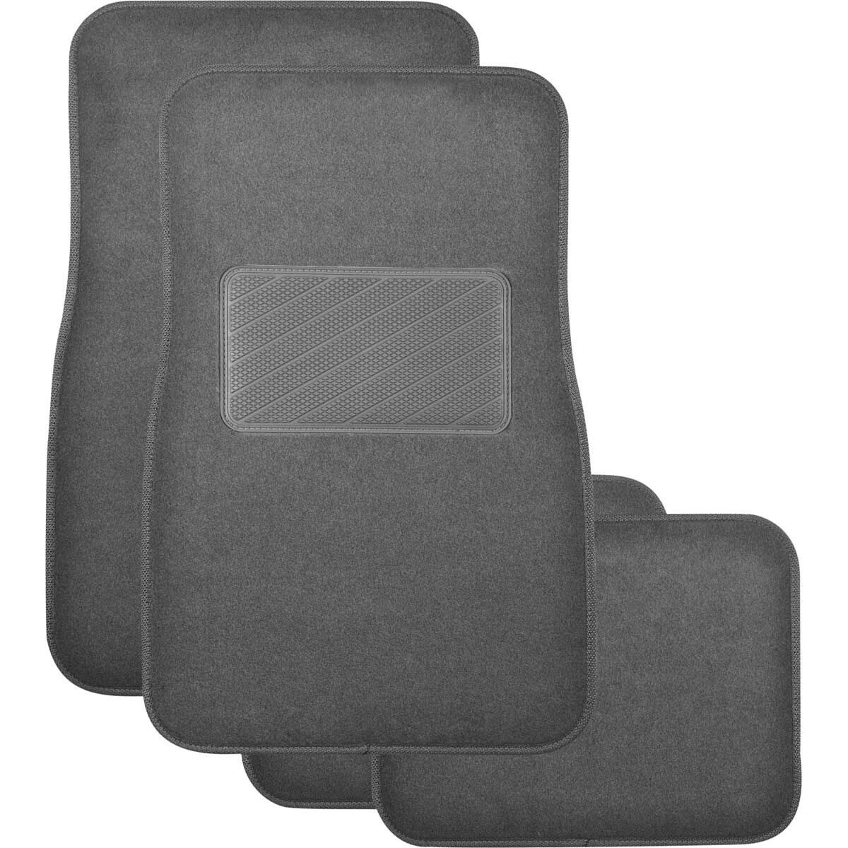 SCA Premier Plus Floor Mats - Carpet, Charcoal, Set of 4, , scaau_hi-res