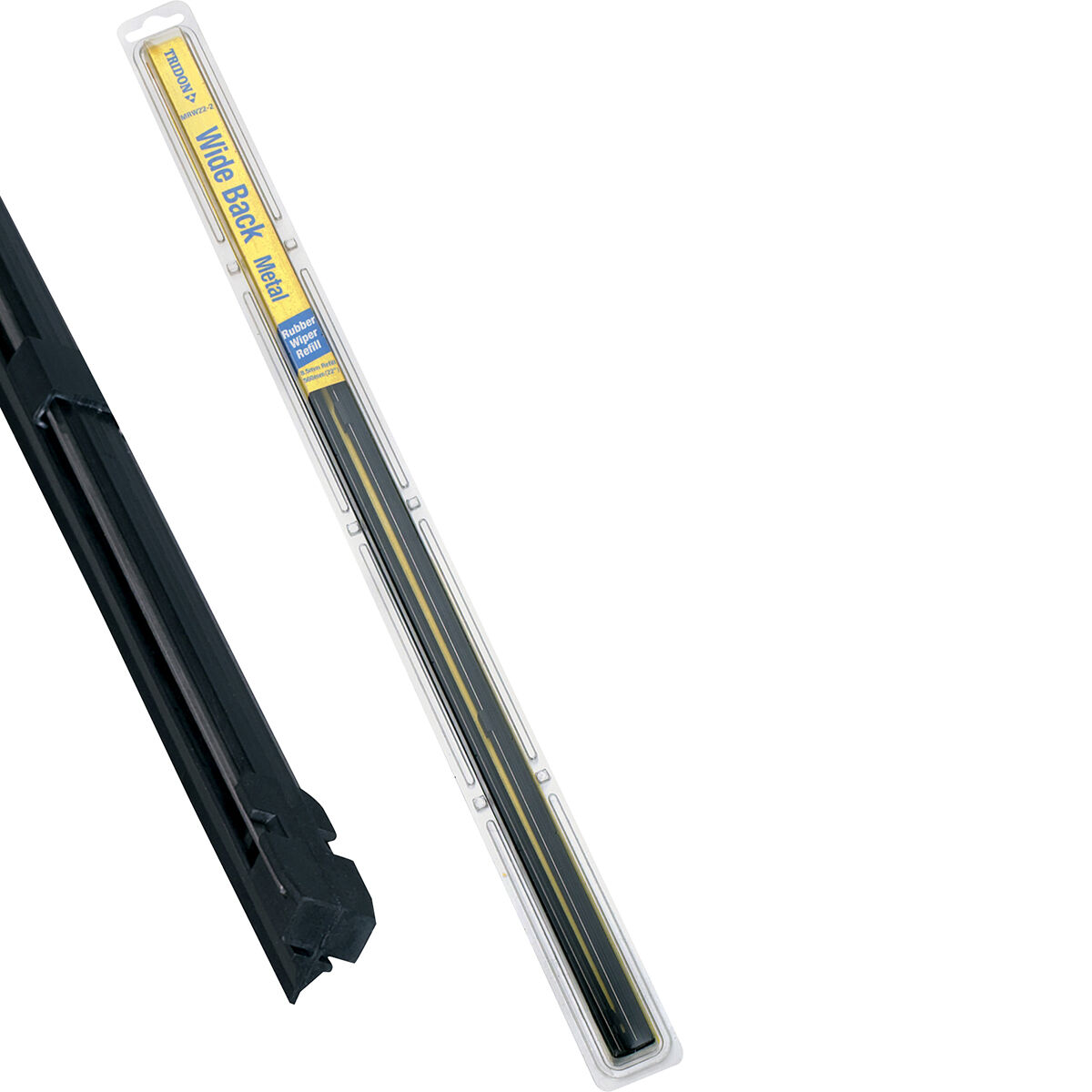 Tridon Wiper Refills - Metal Rail Wide Back, Suits 8.5mm, MRW22-2, , scaau_hi-res
