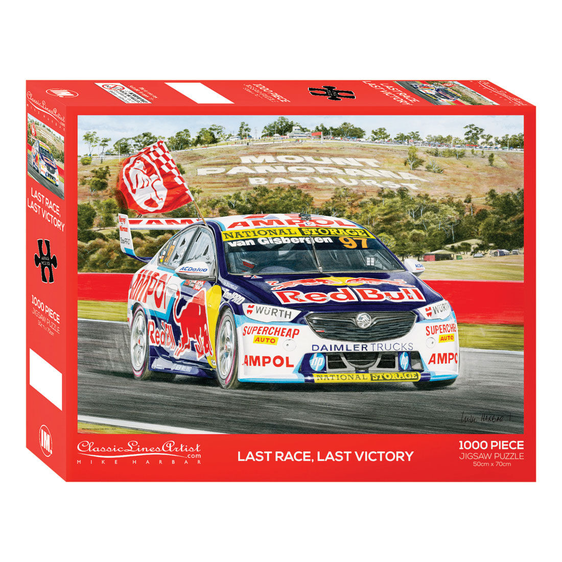 Mike Harbar 2022 Bathurst Holden ZB Jigsaw Puzzle, , scaau_hi-res