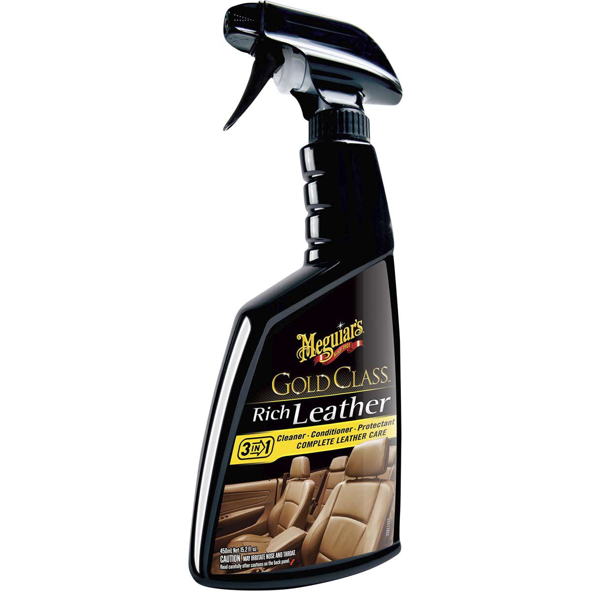 Meguiar's Gold Class Leather Cleaner and Conditioner 450mL, , scaau_hi-res