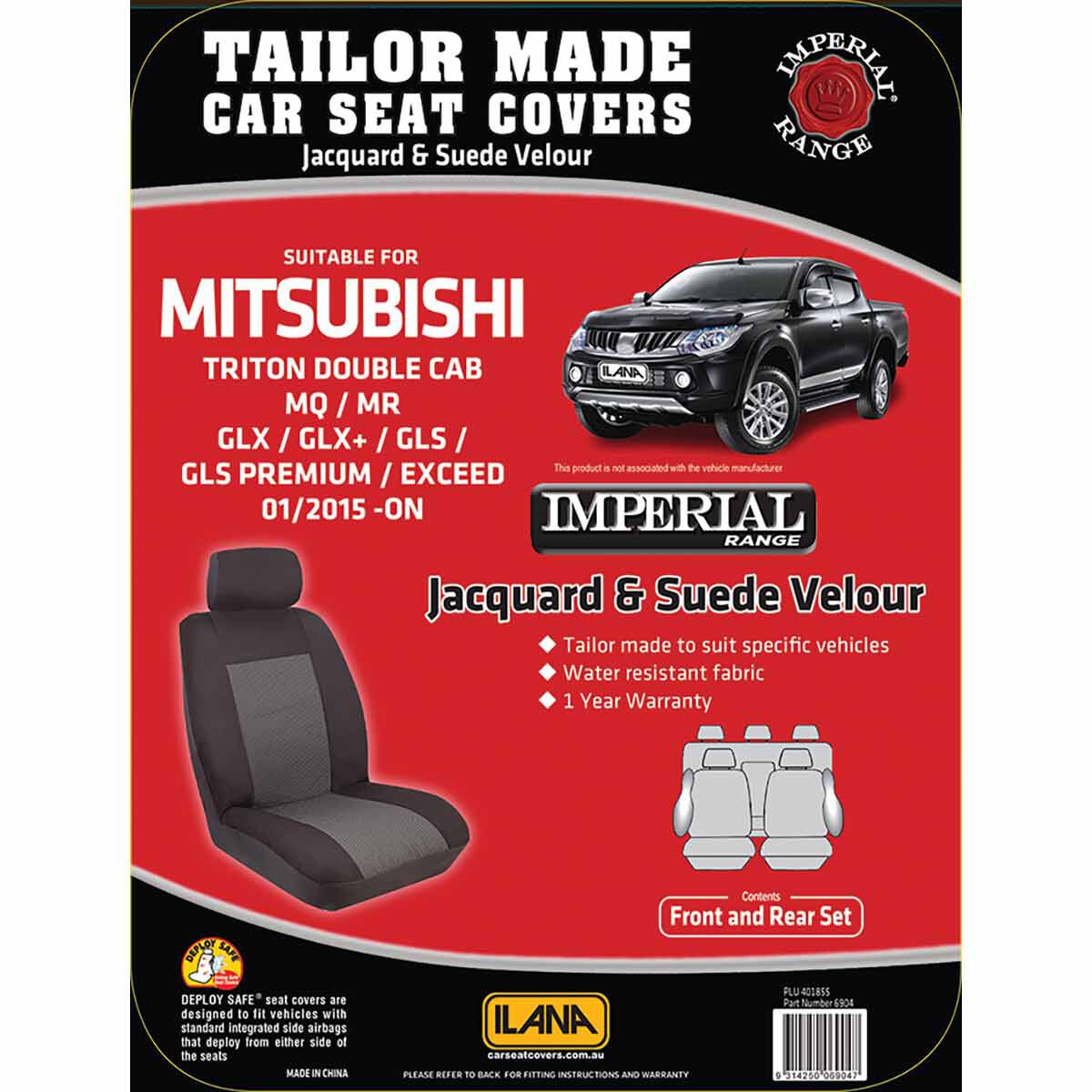 Ilana Imperial Tailor Made Pack for Mitsubishi Triton 05/15+, , scaau_hi-res
