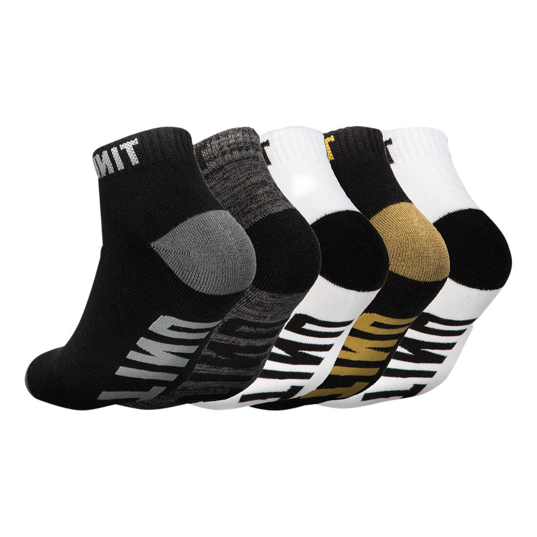 UNIT Youth Socks 5 Pack Lo-Lux Vital, , scaau_hi-res