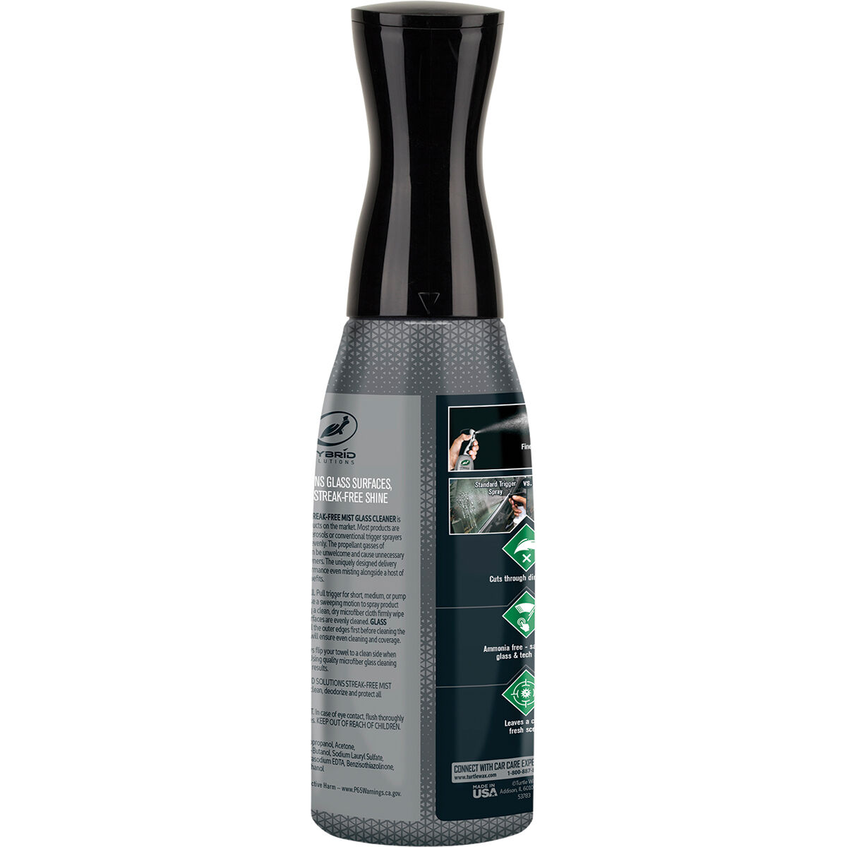 Turtle Wax Hybrid Solutions Streak Free Mist Glass Cleaner 591mL, , scaau_hi-res