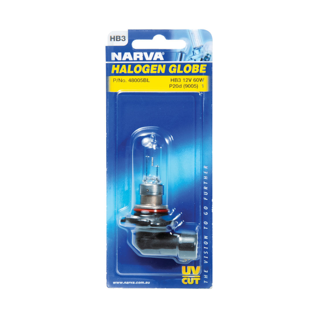 Narva Headlight Globe - HB3, 12V 60W, 48005BL, , scaau_hi-res