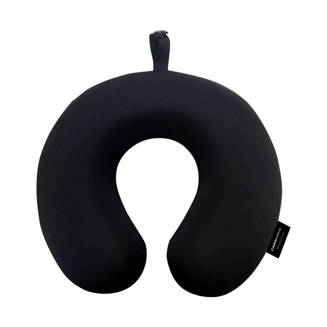 Memory Foam Neck Cushion - Black, , scaau_hi-res