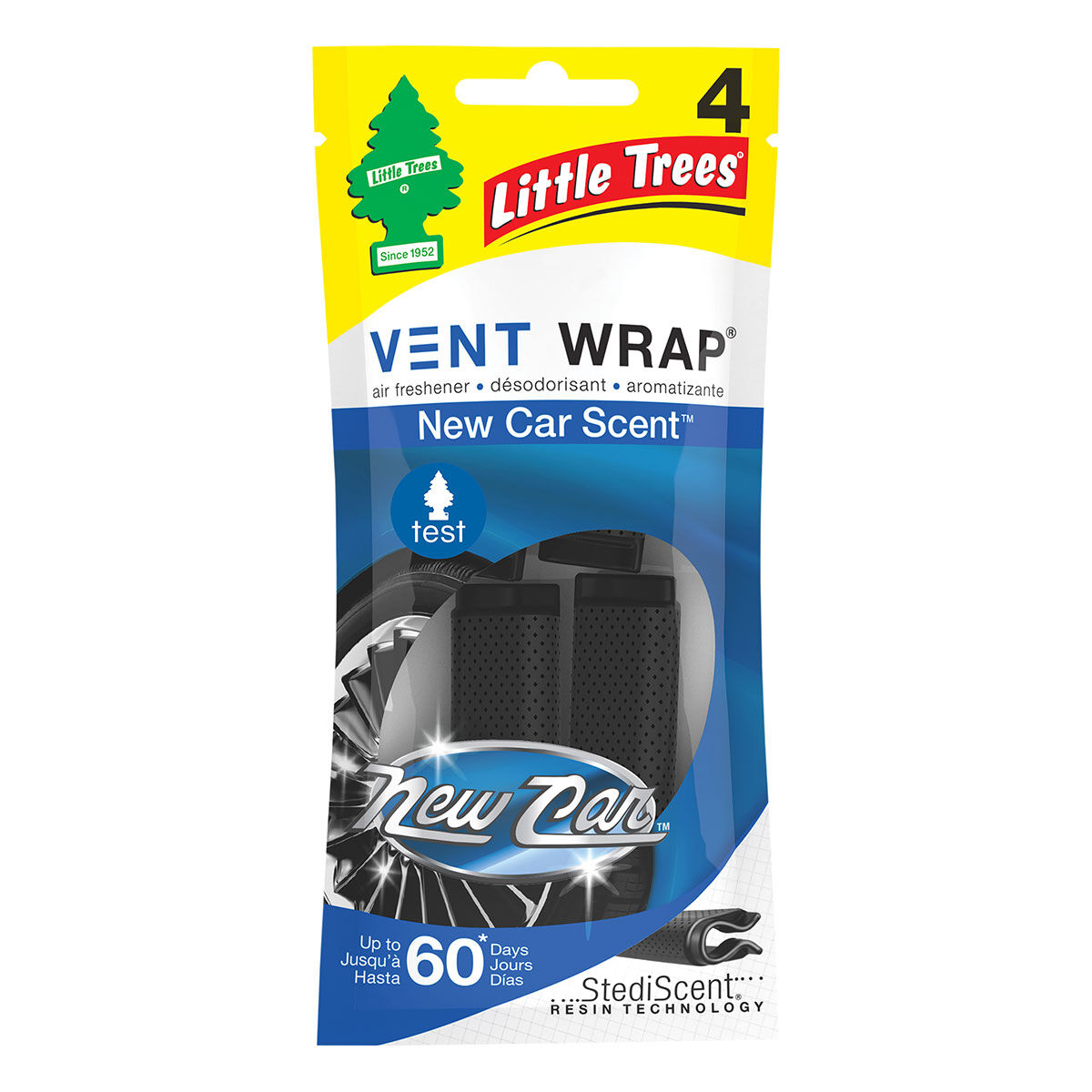 Little Trees Vent Wrap Air Freshener - New Car, , scaau_hi-res