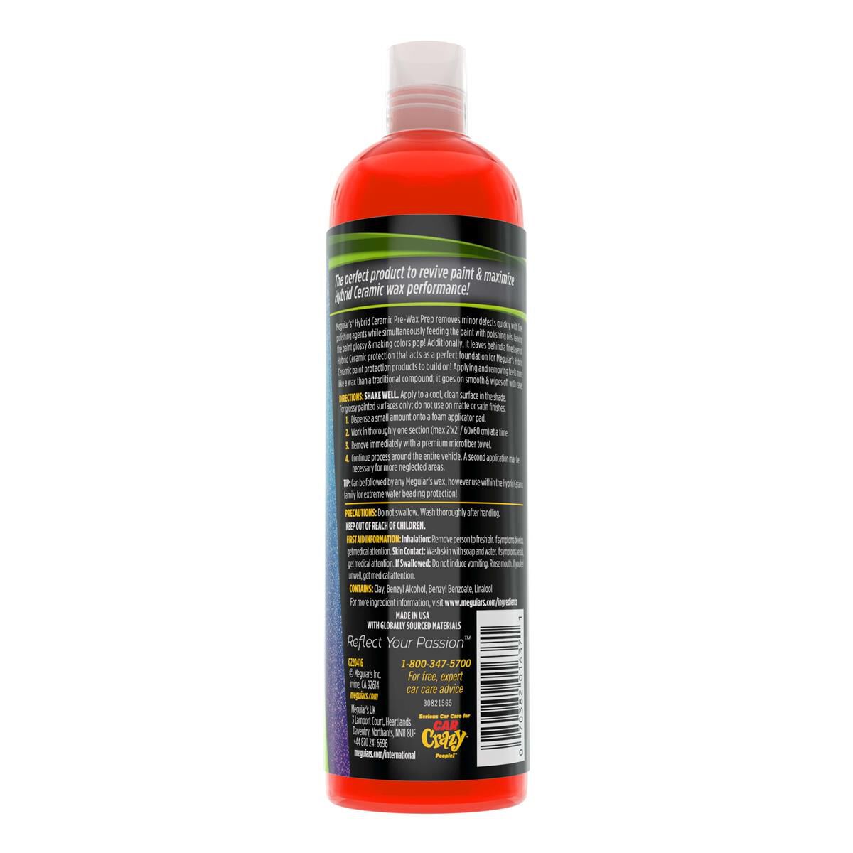 Meguiar's Hybrid Ceramic Pre Wax Prep 473mL, , scaau_hi-res