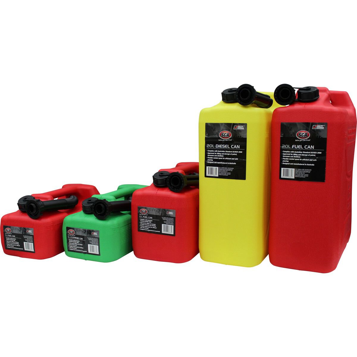 SCA Petrol Jerry Can 5 Litre, , scaau_hi-res