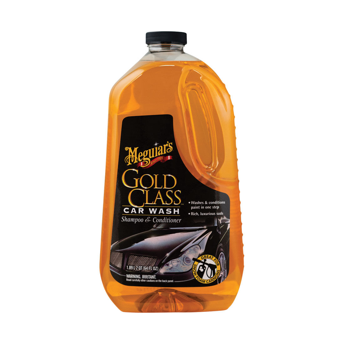Meguiar's Gold Class Car Wash 1.89 Litre, , scaau_hi-res