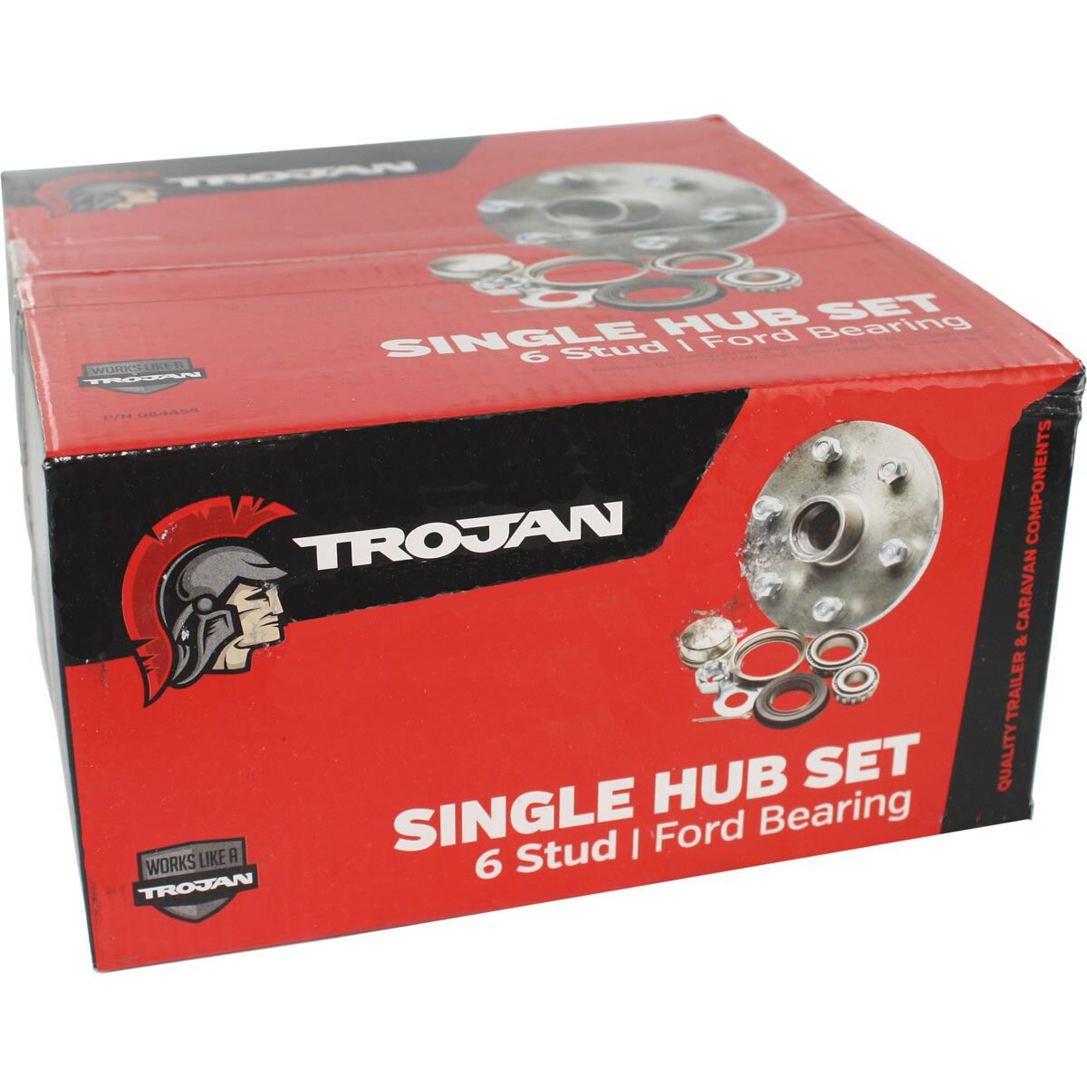 Trojan Trailer Hub Kit - Landcruiser  /  Ford, 6 Stud, , scaau_hi-res