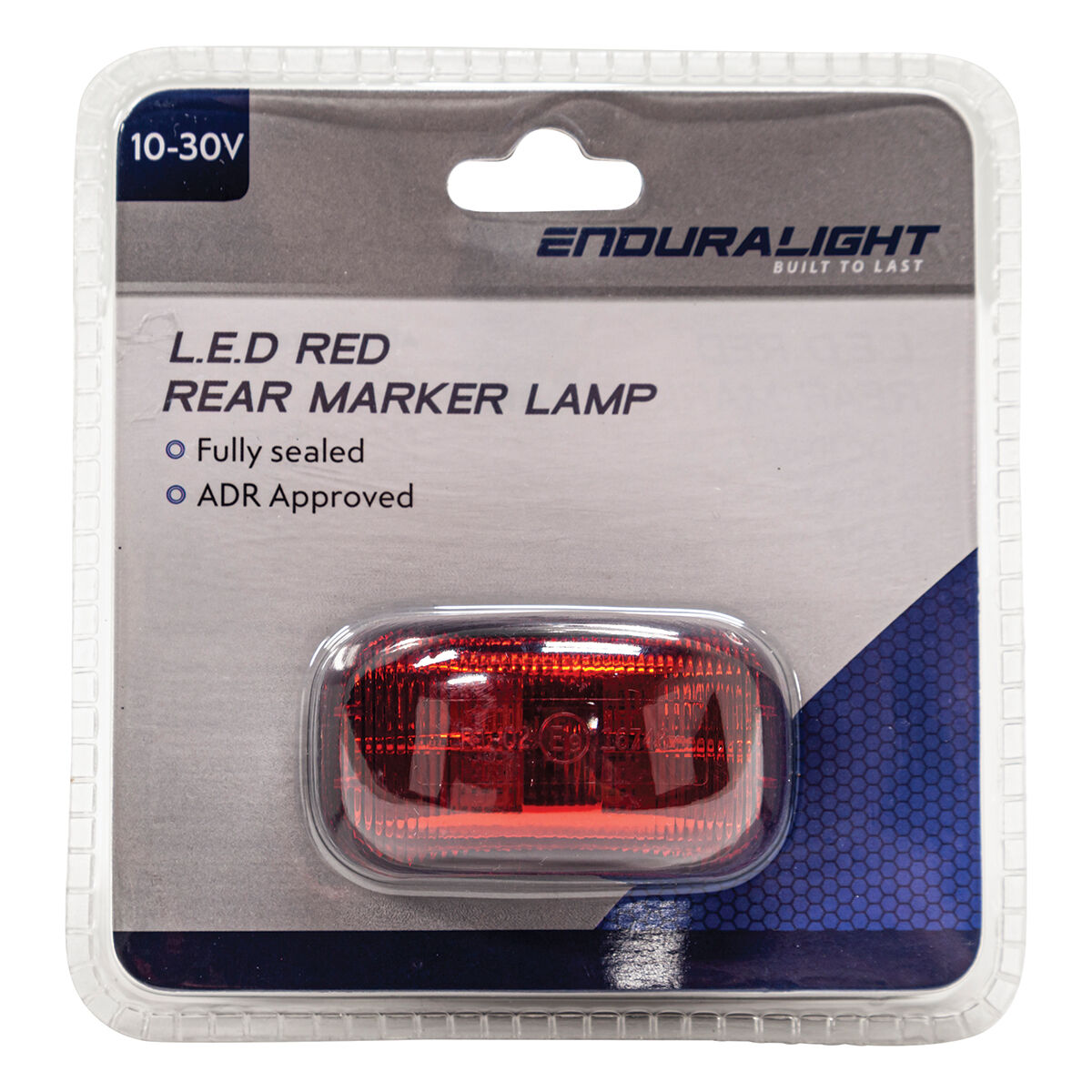 Enduralight Red LED Side Marker Lamp, , scaau_hi-res