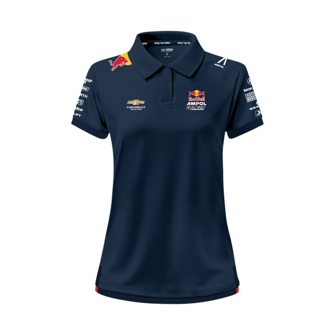 Red Bull Ampol Racing 2024 Womens Team Polo Blue 10, Blue, scaau_hi-res