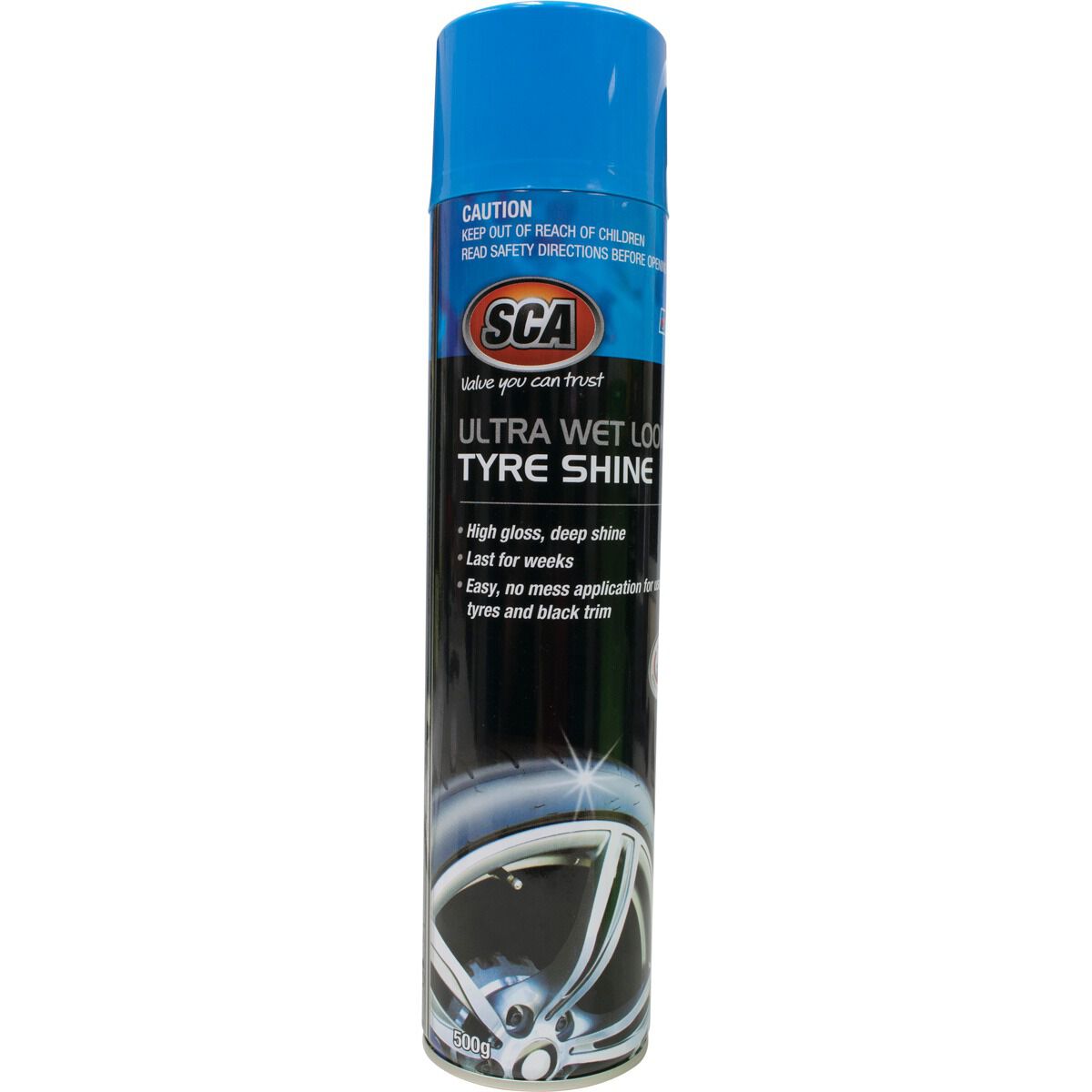 SCA Tyre Shine Wet Look 500g, , scaau_hi-res