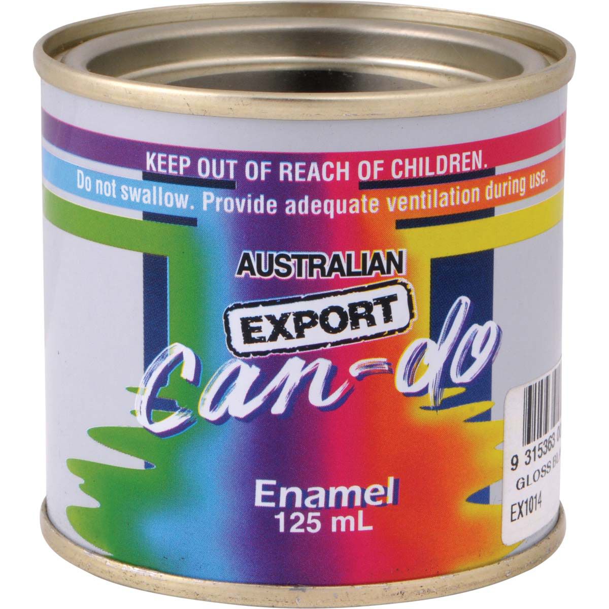 Export Can Do Paint Enamel, Ocean Blue - 125mL, , scaau_hi-res