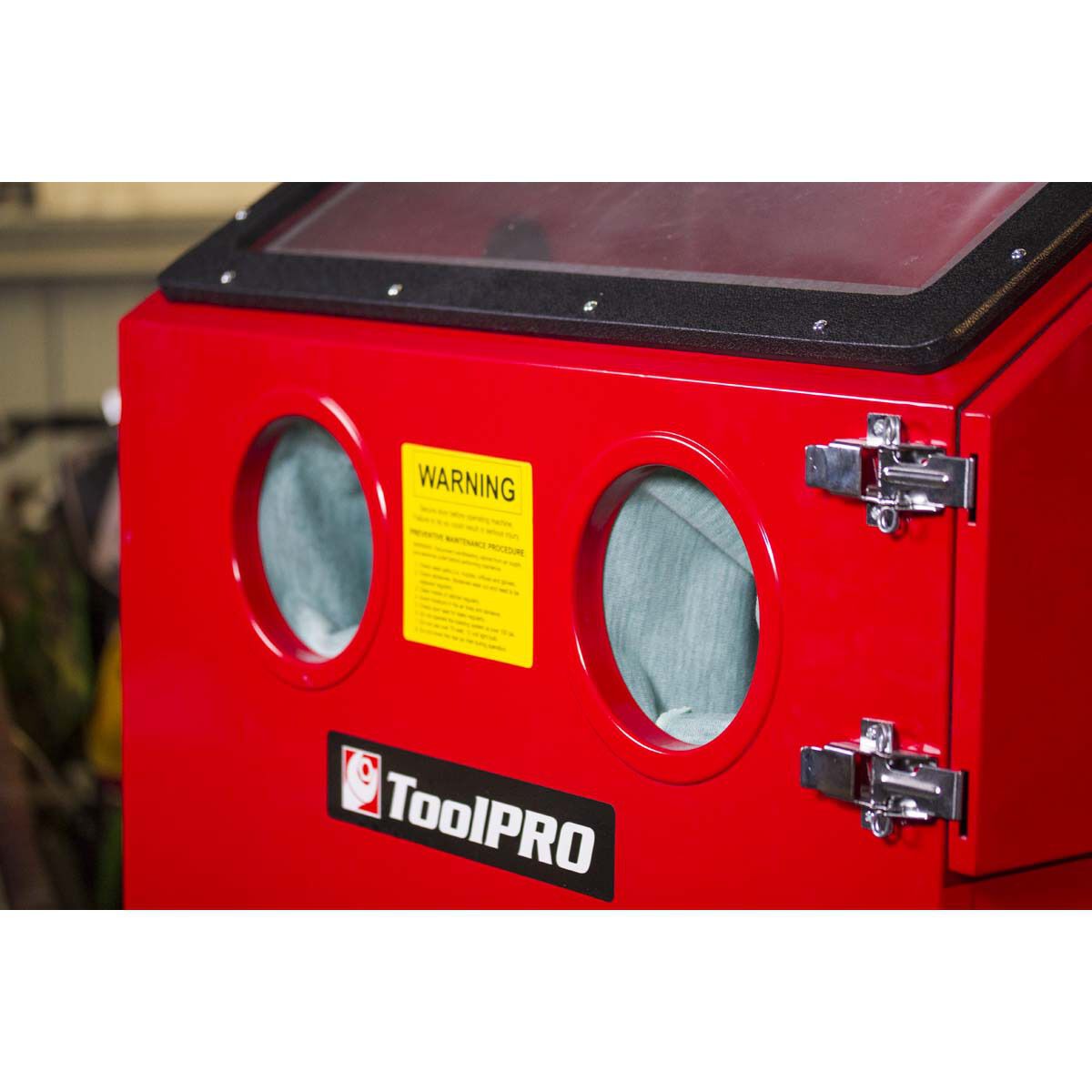 ToolPRO Sand Blasting Cabinet 100 Litre, , scaau_hi-res