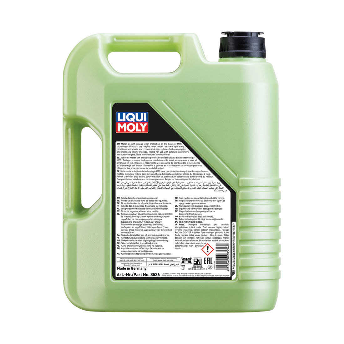 LIQUI MOLY Molygen 5W-40 5 Litre, , scaau_hi-res