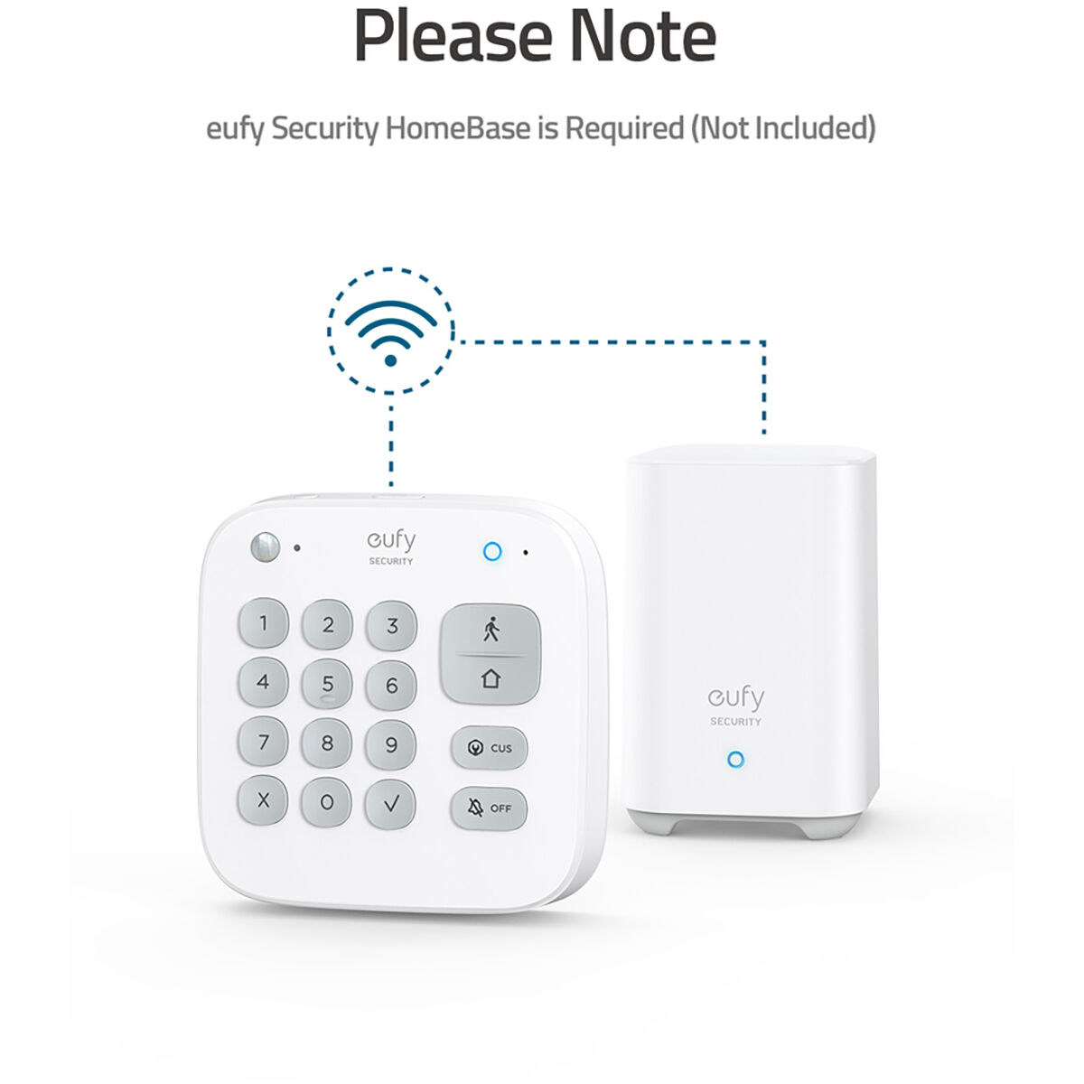 Eufy Wireless Security Alarm Keypad - T8960C21, , scaau_hi-res