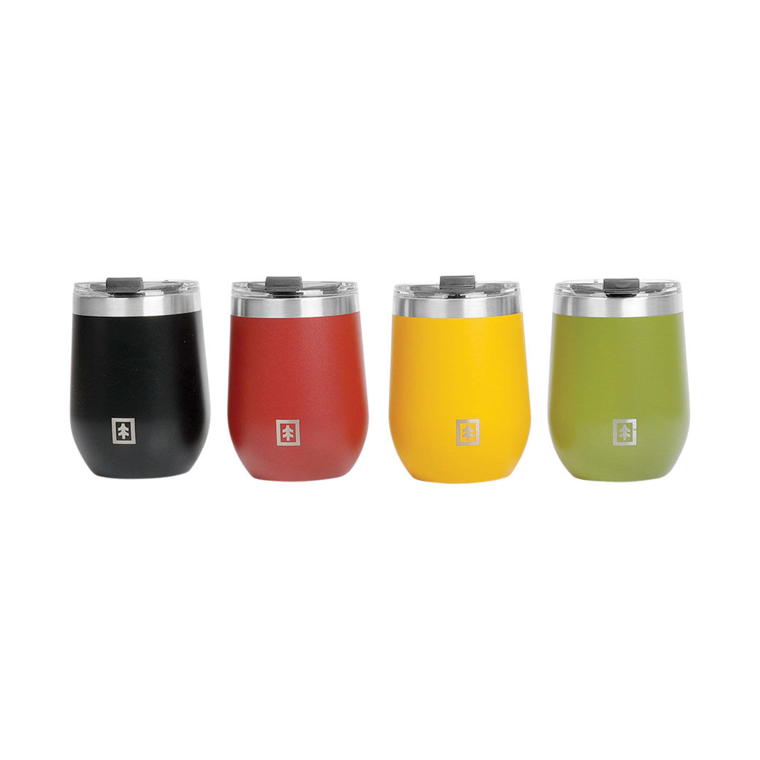 SWISSTECH Wine Cup Set Black/Wine 4 Piece, , scaau_hi-res