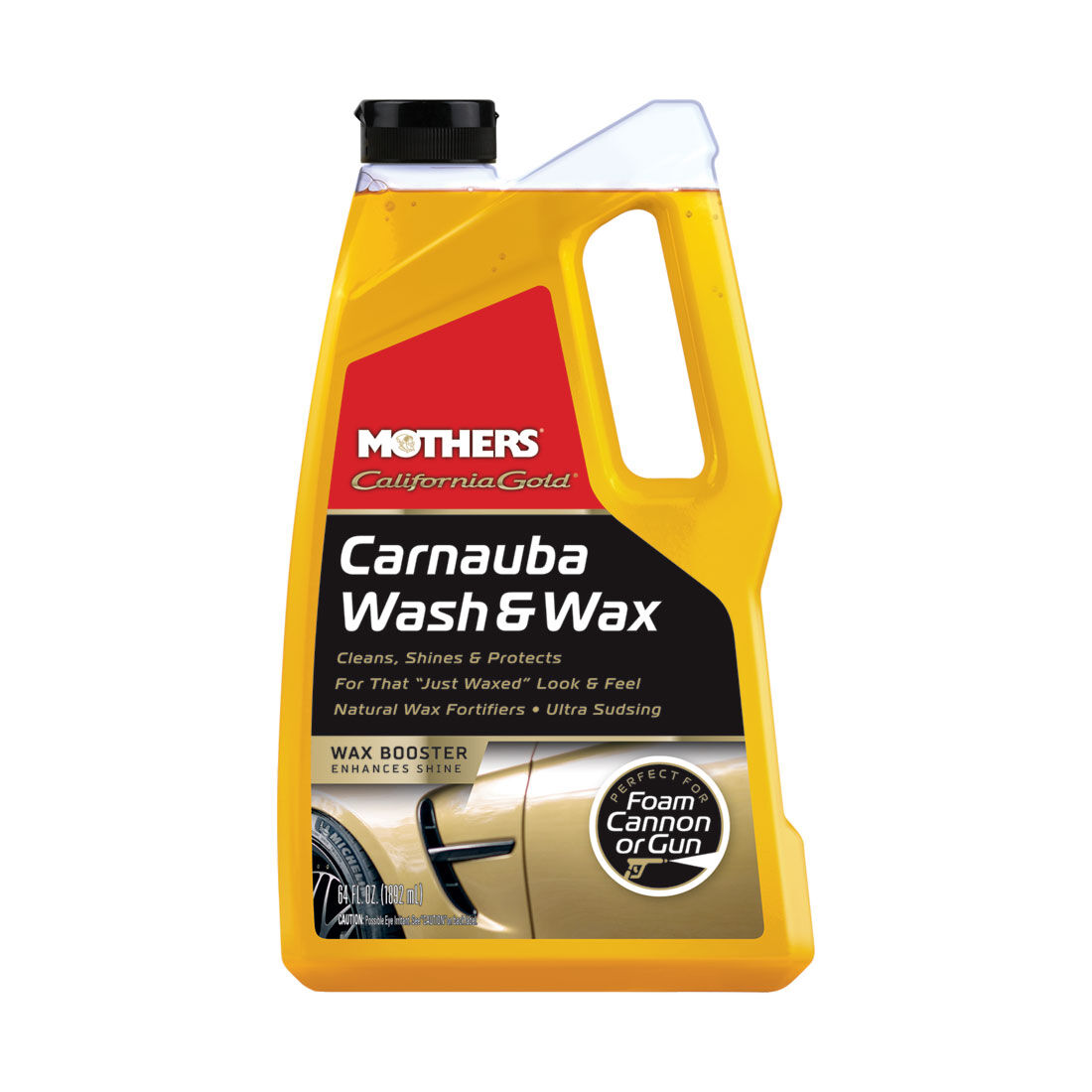 Mothers California Gold Carnauba Wash & Wax 1.89 Litre, , scaau_hi-res