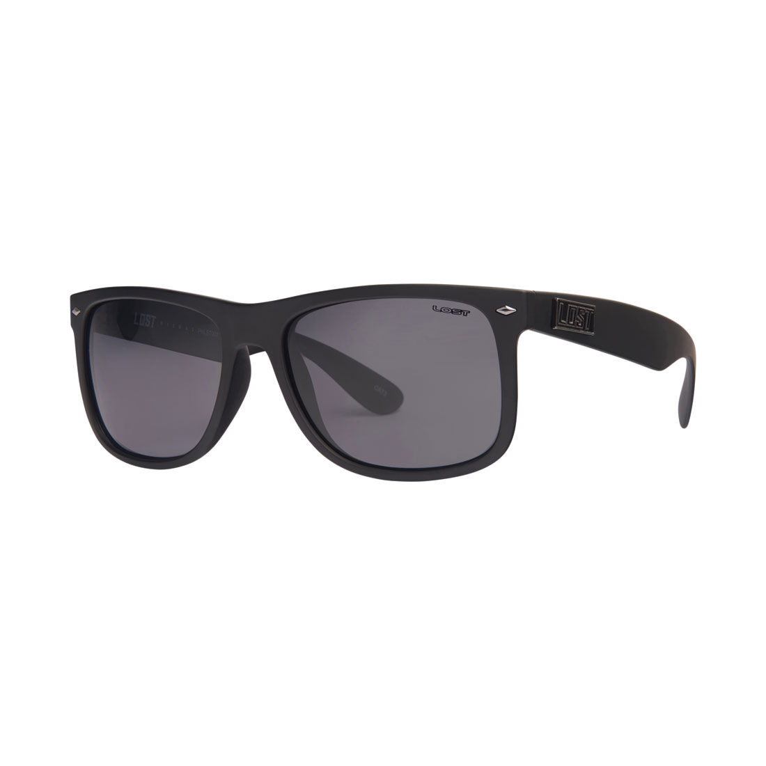 LOST Sunglasses Admiral Polarised Matt Black, , scaau_hi-res