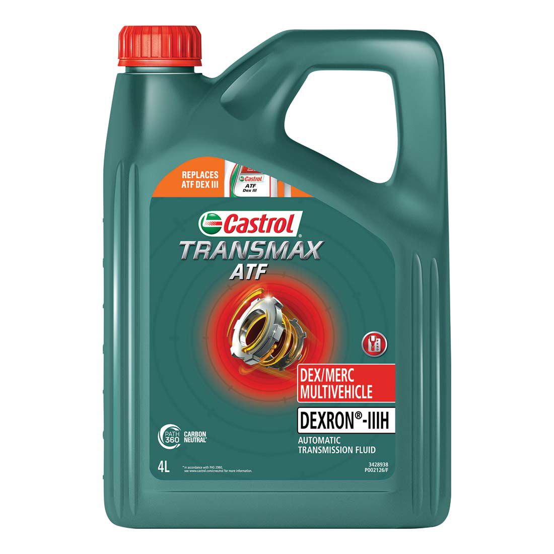 Castrol Auto Transmission Fluid - Dex III, 4 Litre, , scaau_hi-res