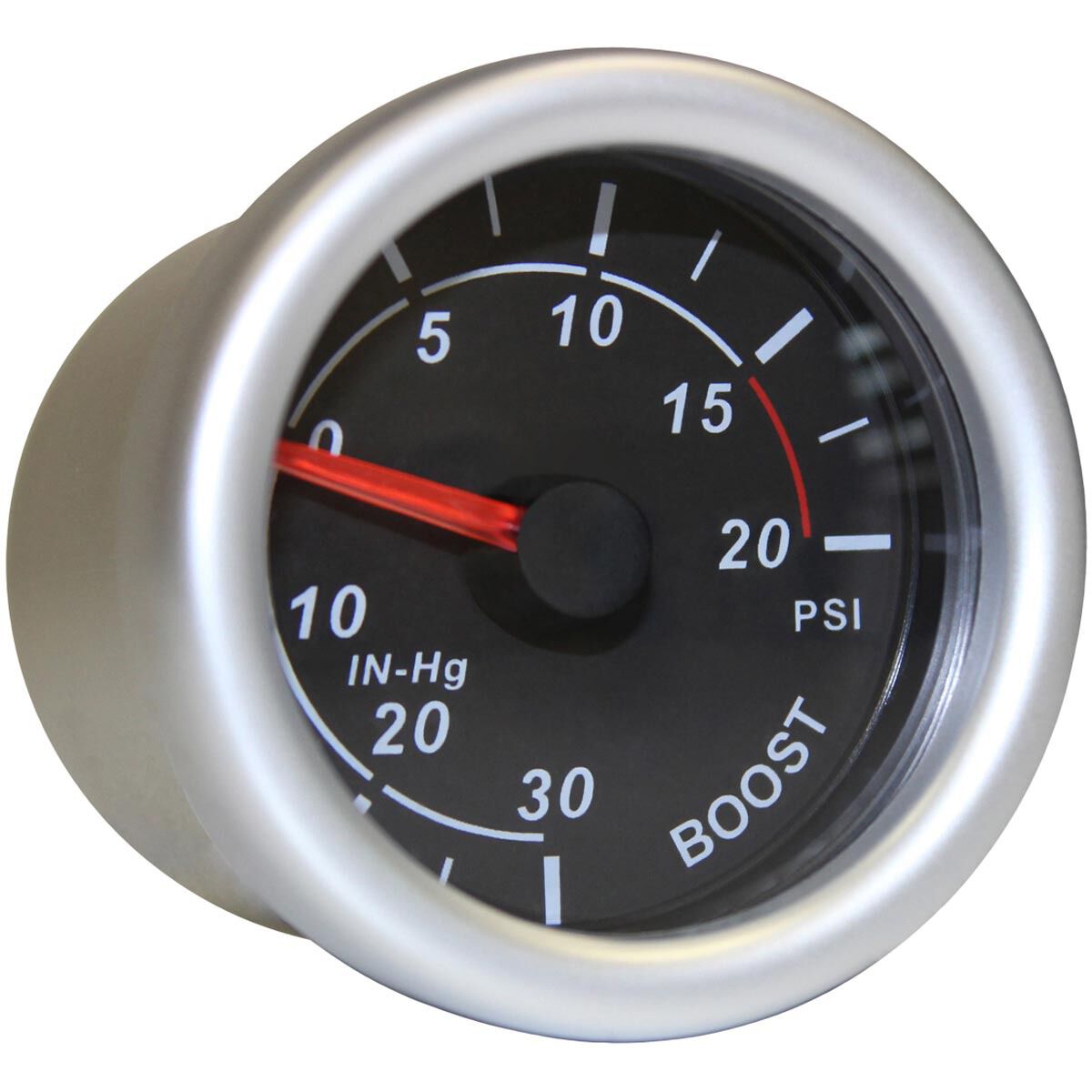 Autoline Boost Gauge - Black, 52mm, , scaau_hi-res