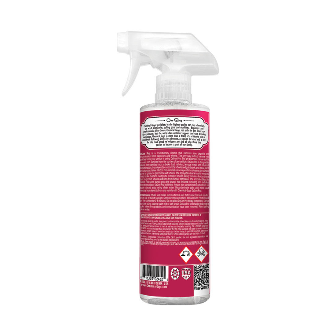 Chemical Guys Decon Pro Iron Remover & Wheel Cleaner 473mL, , scaau_hi-res