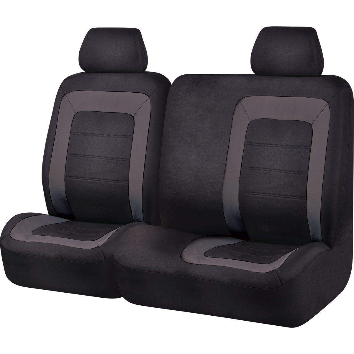 SCA Oxford Ute Seat Covers - Black, Size 301, Front Bucket and Bench (w
