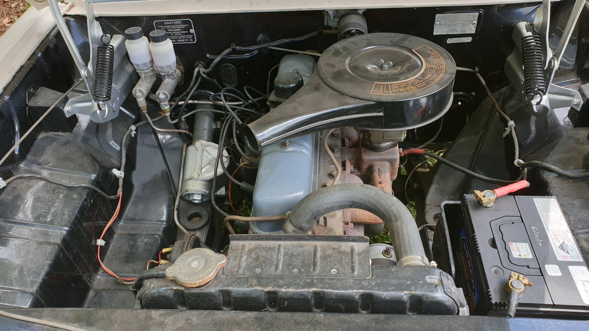 1963 Holden EJ Panel Van - Engine Bay