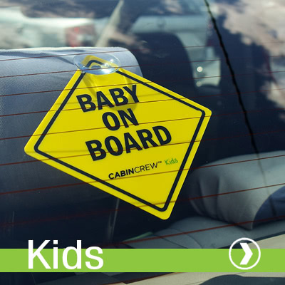 Cabin Crew Kids Baby on Board Sign